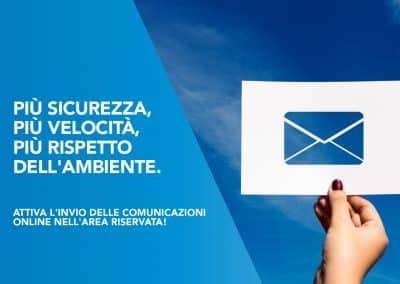 Attivazione comunicazioni online